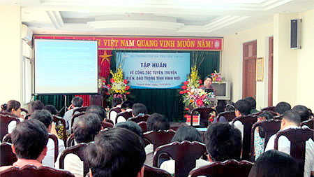 Tập huấn công tác tuyên truyền biển, đảo trong tình hình mới