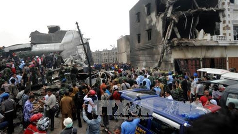 Indonesia: Có 113 người trên máy bay quân sự C-130 Hercules khi gặp nạn