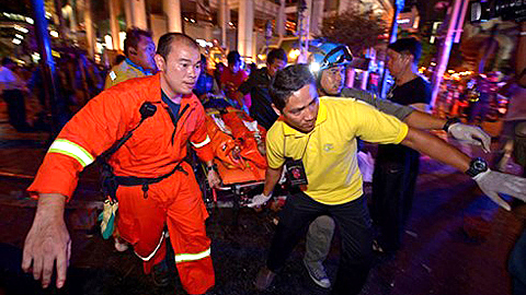 Dư luận quốc tế lên án vụ đánh bom tại Thái Lan