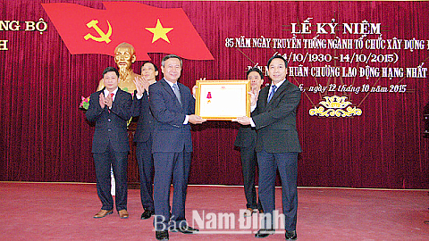 Kỷ niệm 85 năm Ngày truyền thống ngành Tổ chức xây dựng Đảng