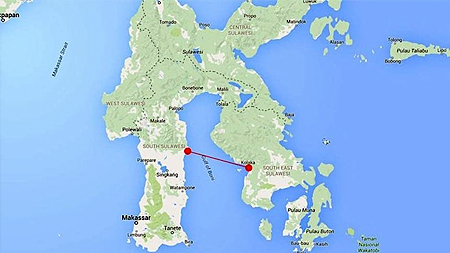 Tìm thêm người sống sót trong vụ tàu gặp nạn tại Indonesia