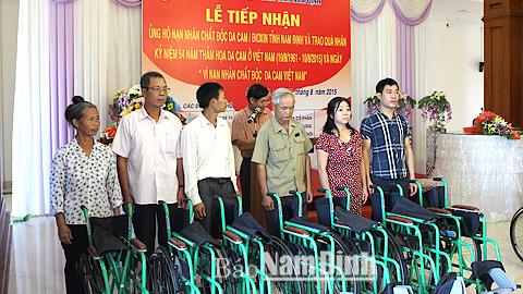 Hội Nạn nhân chất độc da cam/đi-ô-xin tỉnh quan tâm chăm lo đời sống hội viên