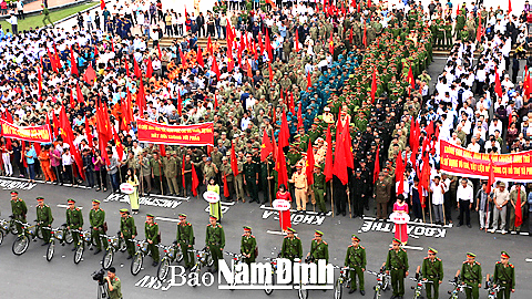 Đảm bảo an ninh trật tự trong dịp Tết Nguyên đán Bính Thân