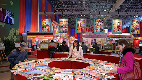 Triển lãm - Hội Báo Xuân toàn quốc 2016