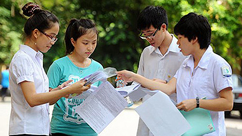 Công bố thông tin mới nhất về kỳ thi trung học phổ thông quốc gia và xét tuyển đại học, cao đẳng 2016