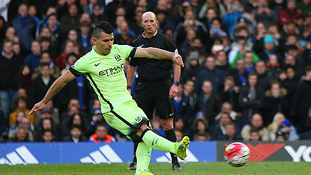 Ghi 100 bàn, Aguero đi vào lịch sử Ngoại Hạng Anh