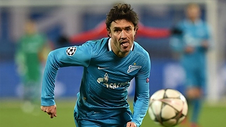 Kerzhakov, Zhirkov vắng mặt trong đội hình dự Euro của Nga