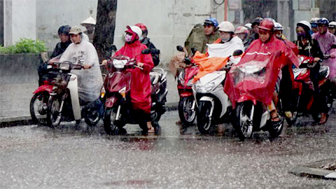 Dự báo thời tiết, thủy văn chiều và đêm 5-7-2016 tỉnh Nam Định