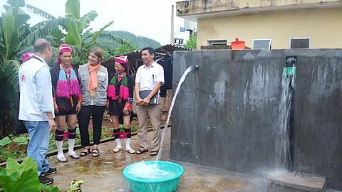 Đến năm 2025, 100% dân cư được cấp nước sạch