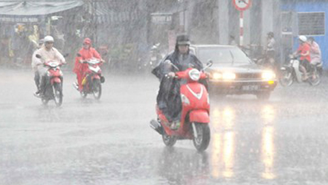 Dự báo thời tiết, thủy văn chiều và đêm 18-8-2016 tỉnh Nam Định