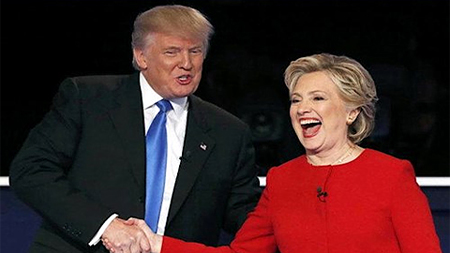 Bầu cử Tổng thống Mỹ 2016: Hai ứng cử viên "so găng" trận đầu tiên