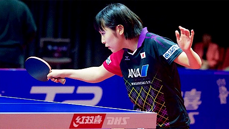 Tay vợt 16 tuổi Nhật Bản vô địch bóng bàn nữ thế giới