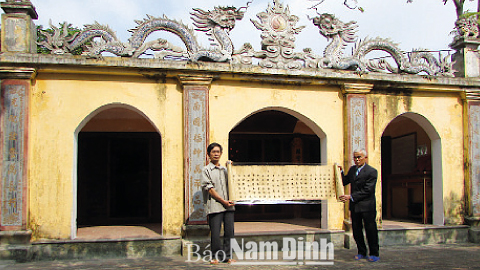 Các di tích từ đường dòng họ ở Mỹ Lộc