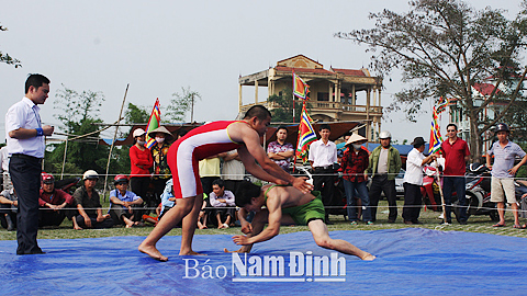 Phong trào tập luyện thể thao ở Kim Thái