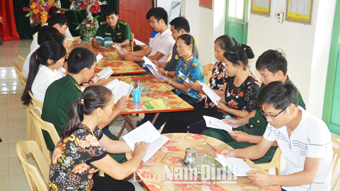 Điểm sáng trong công tác vận động quần chúng tuyến biên phòng