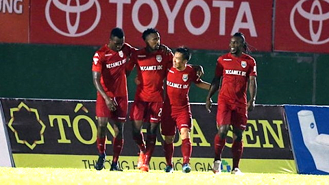 Becamex Bình Dương cầm hòa Hải Phòng sau màn rượt đuổi tỷ số gay cấn