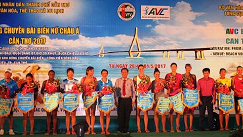 Khai mạc Giải bóng chuyền bãi biển nữ quốc tế lần thứ 2