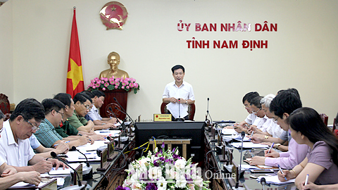 Uỷ ban nhân dân tỉnh triển khai nhiệm vụ phát triển kinh tế - xã hội tháng 5