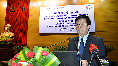 Hội nghị trực tuyến toàn quốc chia sẻ kinh nghiệm xây dựng bộ máy chính quyền các cấp