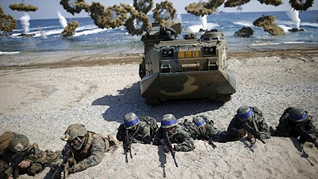 Triều Tiên dọa đáp trả việc Mỹ và Hàn Quốc tập trận