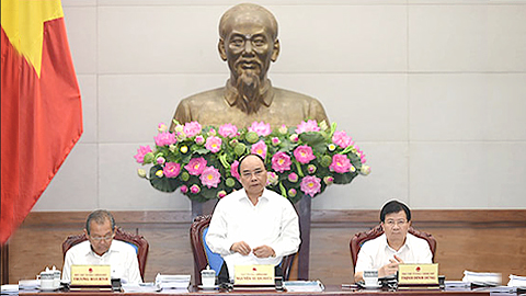 Chính phủ họp chuyên đề xây dựng pháp luật