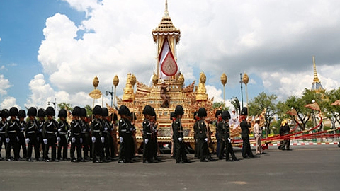 Thái Lan sẵn sàng cho lễ Hỏa táng Vua Rama 9