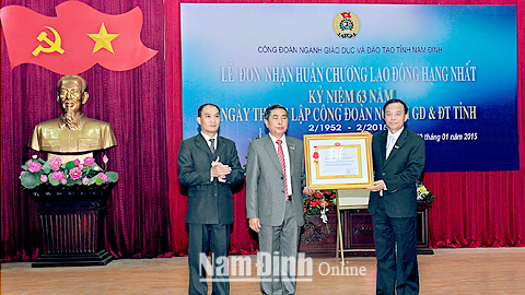 Công đoàn ngành Giáo dục và Đào tạo tỉnh góp phần đổi mới, nâng cao chất lượng giáo dục