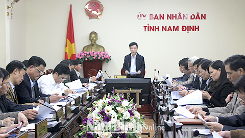 UBND tỉnh triển khai nhiệm vụ trọng tâm 2 tháng đầu năm 2018