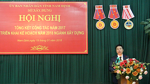 Ngành Xây dựng triển khai nhiệm vụ công tác năm 2018