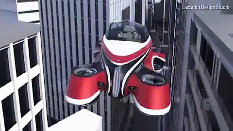 Xe bay phản lực cất hạ cánh thẳng đứng tốc độ 550 km/h