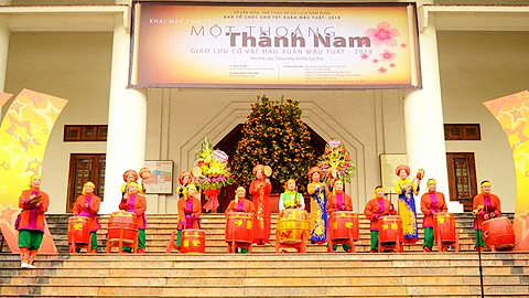 Tổ chức chợ Tết "Một thoáng Thành Nam"