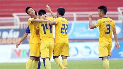 Sông Lam Nghệ An giành thắng lợi bằng chiến thuật hợp lý