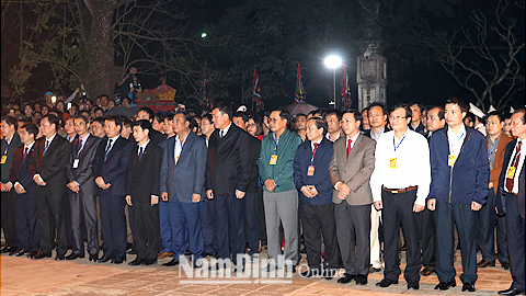 Lễ hội Khai ấn Đền Trần Xuân Mậu Tuất 2018