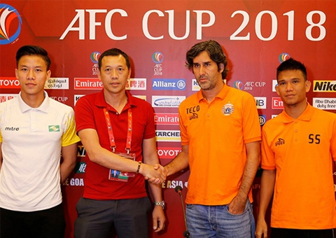 Sông Lam Nghệ An quyết giành ba điểm trên sân nhà