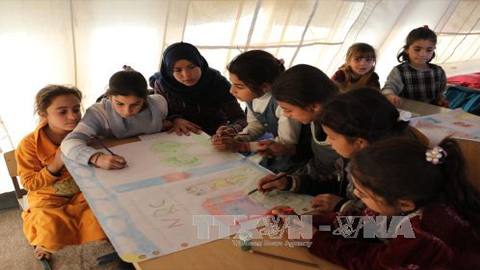 Hàng triệu trẻ em Iraq là nạn nhân của giao tranh và xung đột