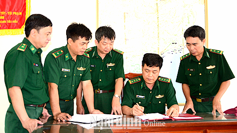 Góp phần giữ vững an ninh trật tự khu vực biên giới biển