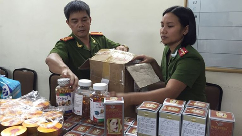 Thu giữ sản phẩm giả nhãn hiệu, không rõ nguồn gốc xuất xứ