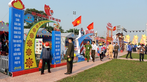 Hội trại thanh niên "Sử vàng Thành Nam" năm 2018