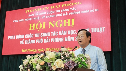 Hải Phòng: Phát động thi sáng tác văn học, nghệ thuật