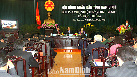 Quyết định triệu tập kỳ họp thứ bảy Hội đồng nhân dân tỉnh khóa XVIII, nhiệm kỳ 2016-2021