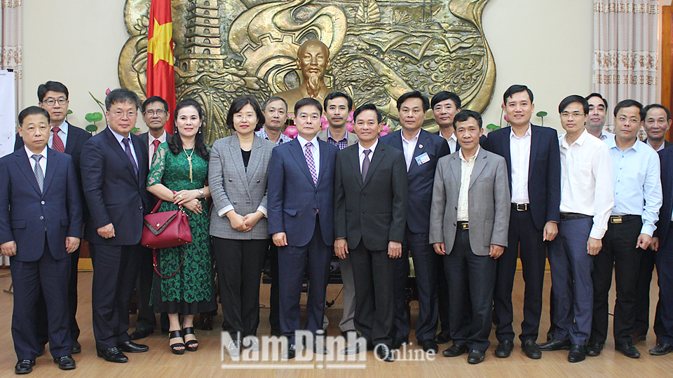 Đoàn đại biểu Thành phố Gyeongsan (Hàn Quốc) tìm hiểu cơ hội đầu tư tại tỉnh ta