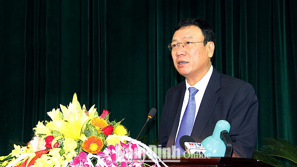 Phát biểu của đồng chí Bí thư Tỉnh ủy Đoàn Hồng Phong tại kỳ họp