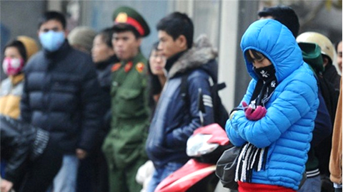 Tin gió mùa Đông Bắc và rét ngày 10-12-2018