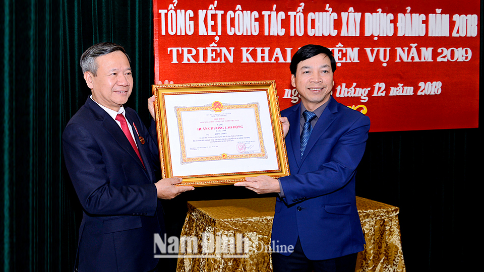 Triển khai nhiệm vụ công tác Tổ chức xây dựng Đảng năm 2019