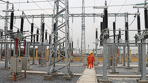 Khánh thành lắp đặt máy biến áp T2 trạm 110kV Trực Ninh