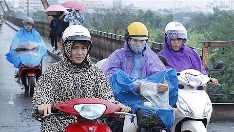 Miền Bắc chịu ảnh hưởng 2-3 đợt không khí lạnh trong tháng 4