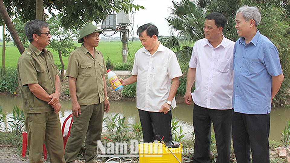 Kiểm tra việc ứng phó khẩn cấp với bệnh dịch tả lợn châu Phi