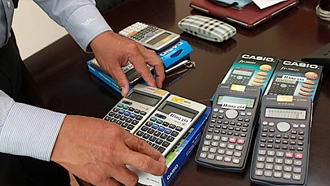 Quy định loại máy tính bỏ túi được mang vào phòng thi trung học phổ thông quốc gia 2019