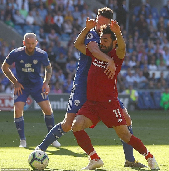 Liverpool giành 3 điểm trước Cardiff