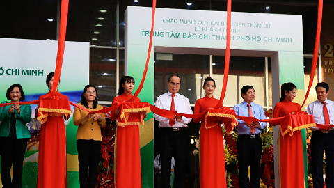 TP Hồ Chí Minh: Khánh thành Trung tâm Báo chí